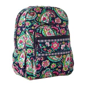Vera Bradley Campus Backpack Petal Paisley